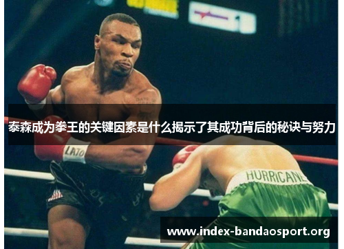 泰森成为拳王的关键因素是什么揭示了其成功背后的秘诀与努力 泰森成为拳王的关键因素是什么揭示了其成功背后的秘诀与努力