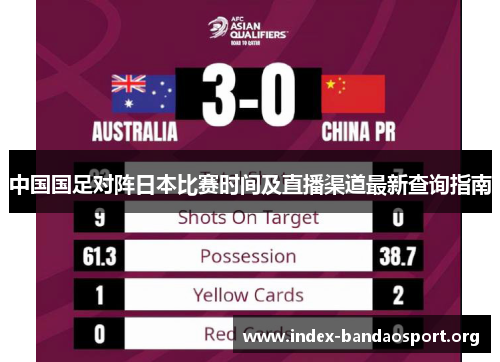 中国国足对阵日本比赛时间及直播渠道最新查询指南 中国国足对阵日本比赛时间及直播渠道最新查询指南